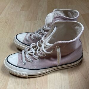 Lavender High-Top Chuck Taylors